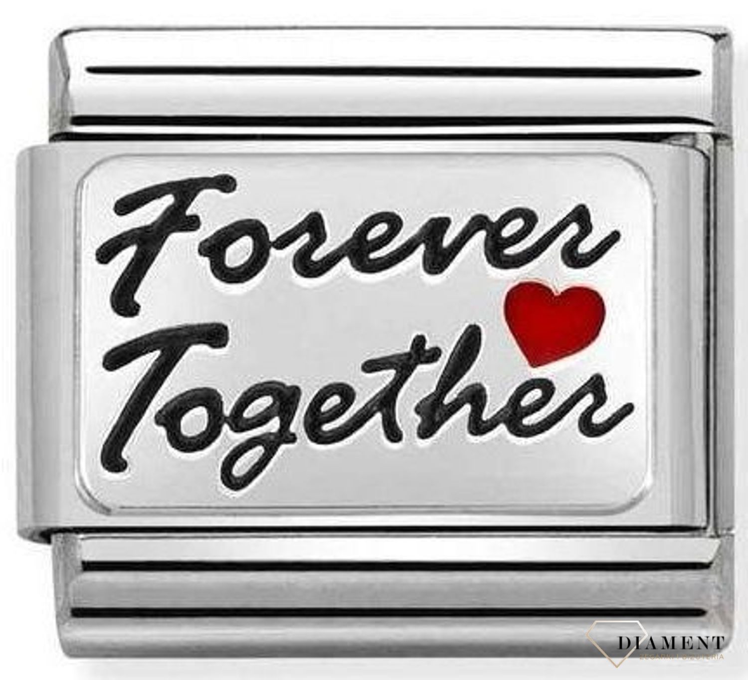 Nomination charms 925 Silver 'Na Zawsze Razem'  330208 53  ✓oryginalna biżuteria Nomination ✓ prezent dla przyjaciółki✓ prezent na urodziny✓ prezent dla przyjaciółki✓ Biżuteria Nomination ✓Wymarzony prezent.jpg